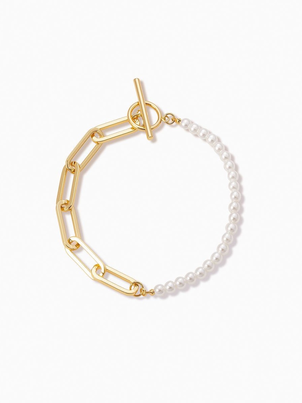 Uncommon James Chain and Pearl Bracelet